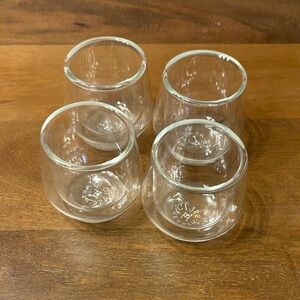Earth Clear Double-Walled Glass Tumbler Set